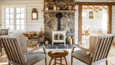 Log Cabin Interior