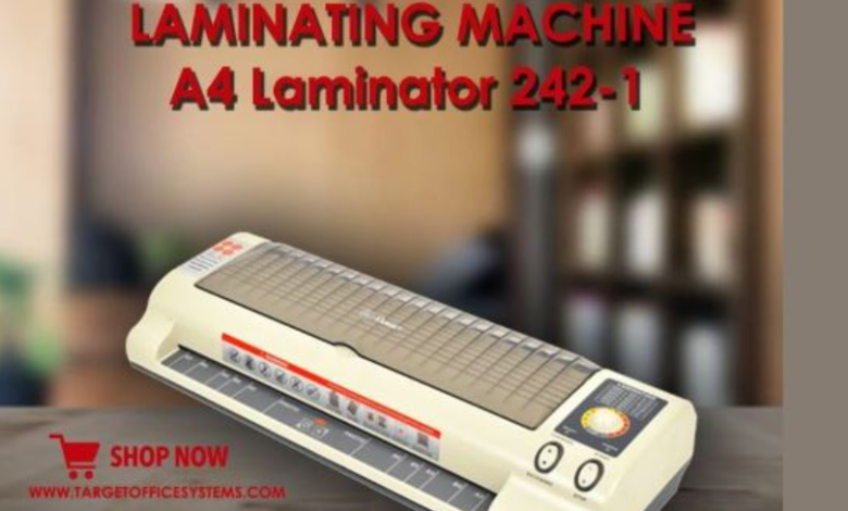 Buying a Lamination Machine from the Best Office Stationery Brand in Pakistan: Target Office Systems