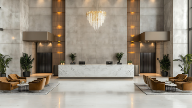 Space Planning Tips with a 2 Person Reception Desk