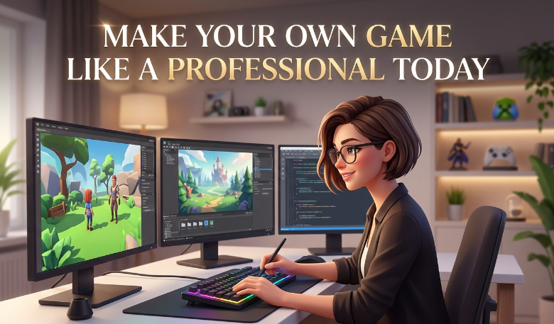 Make Your Own Game Like a Professional Today